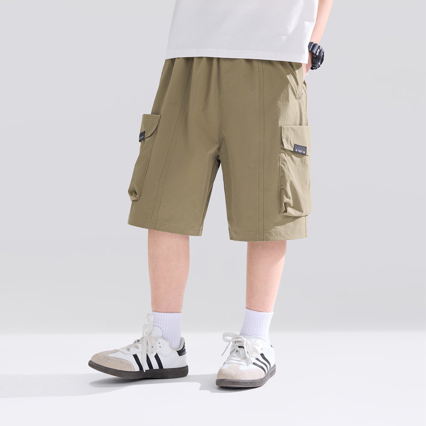 Children's Clothing Shorts Summer Thin Breathable Pirate Middle Big Children's Pants