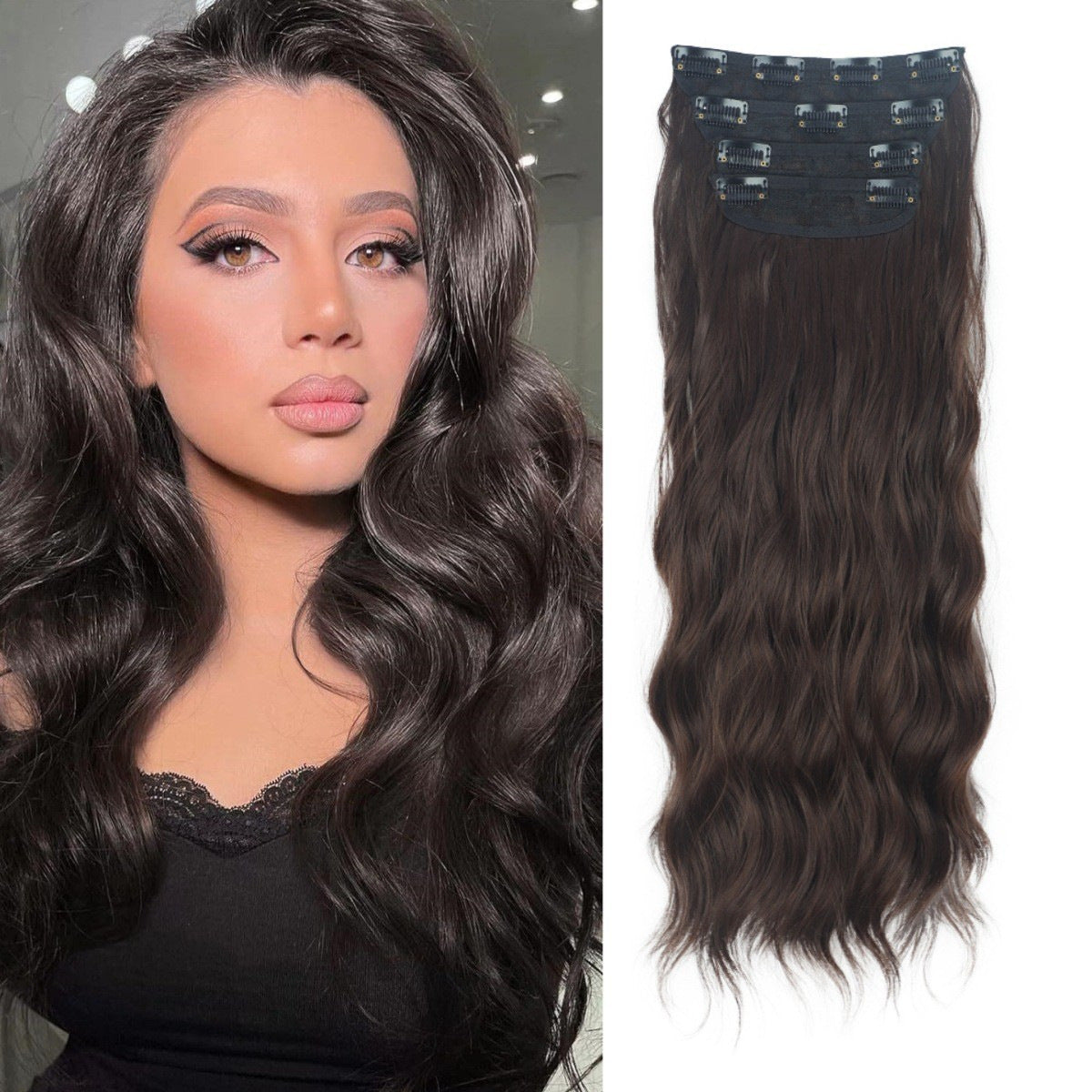 Women's Synthetic Set Suitable For Daily Use Wig