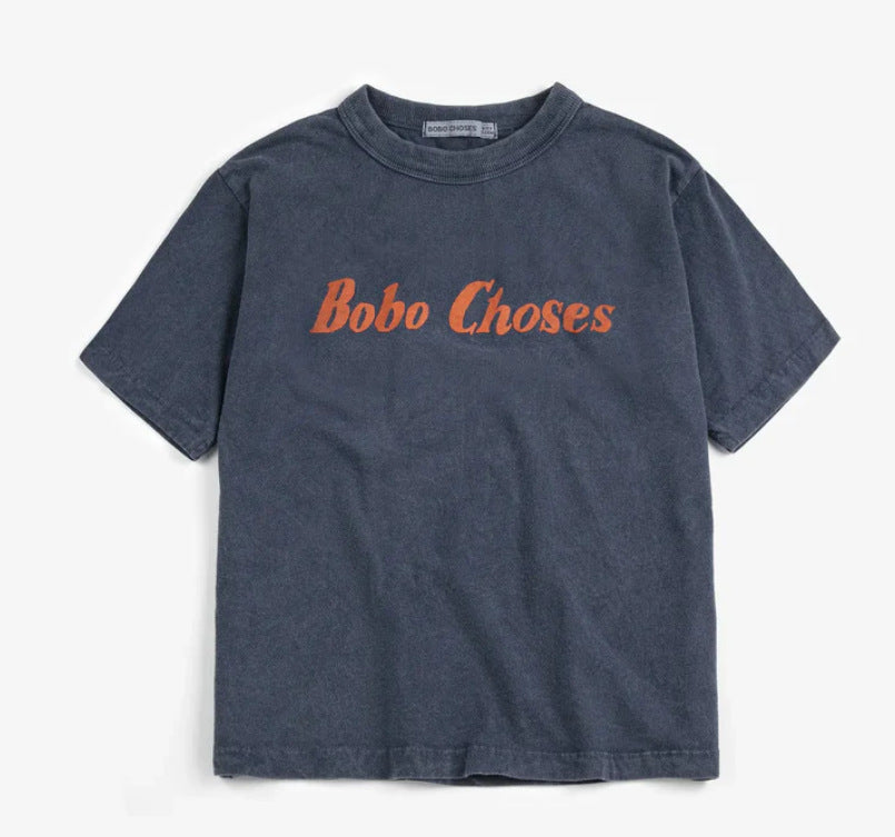 Versatile Trendy Fashion Children's Short-sleeved Printed Children's T-shirt