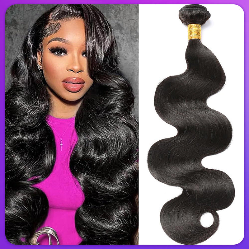 Trendy Beautiful Unique Durable Human Extension Real Hair Wig