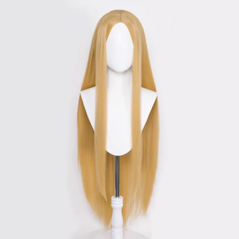 Women's & Men's Long Straight Hair Universal Medium Color Headgear Other Wig