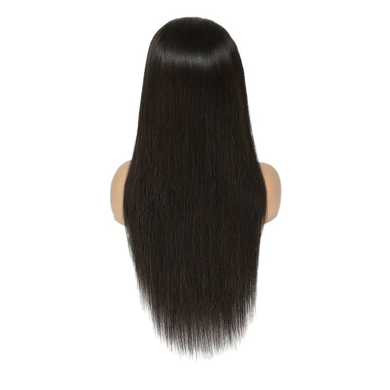Women's Front Lace Medium Hair Chemical Fiber Long Straight Wig