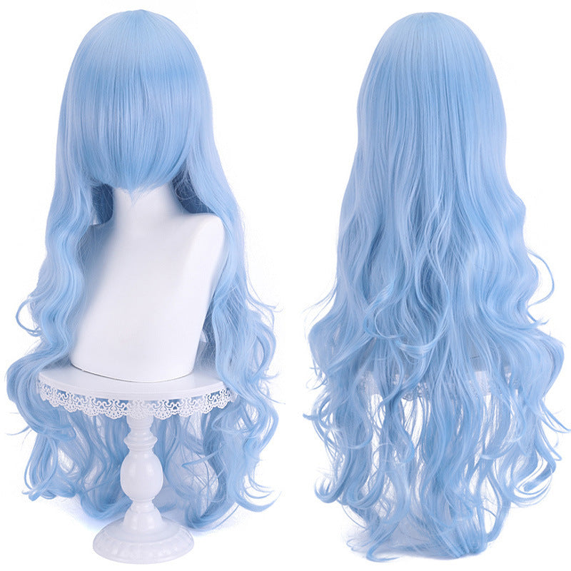 Curly Hair Universal High Quality Thickened Airy Curl Head Cover Cos Wig