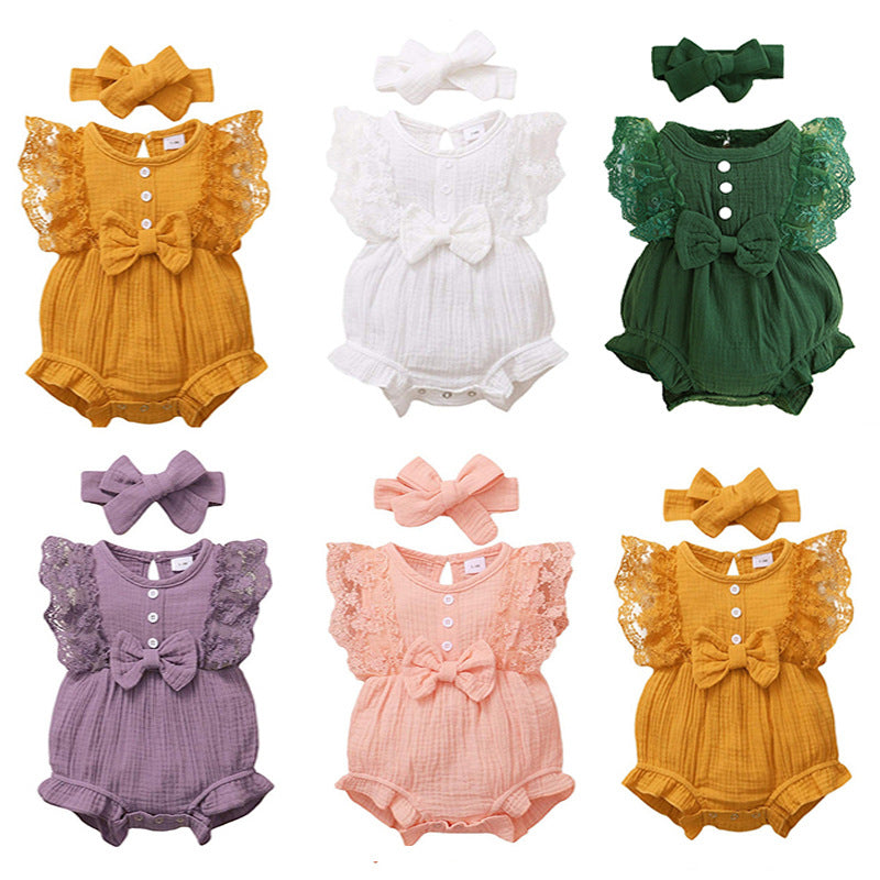 Candy Color Lace Rompers Princess Dress Jumpsuit, Climbing Suit