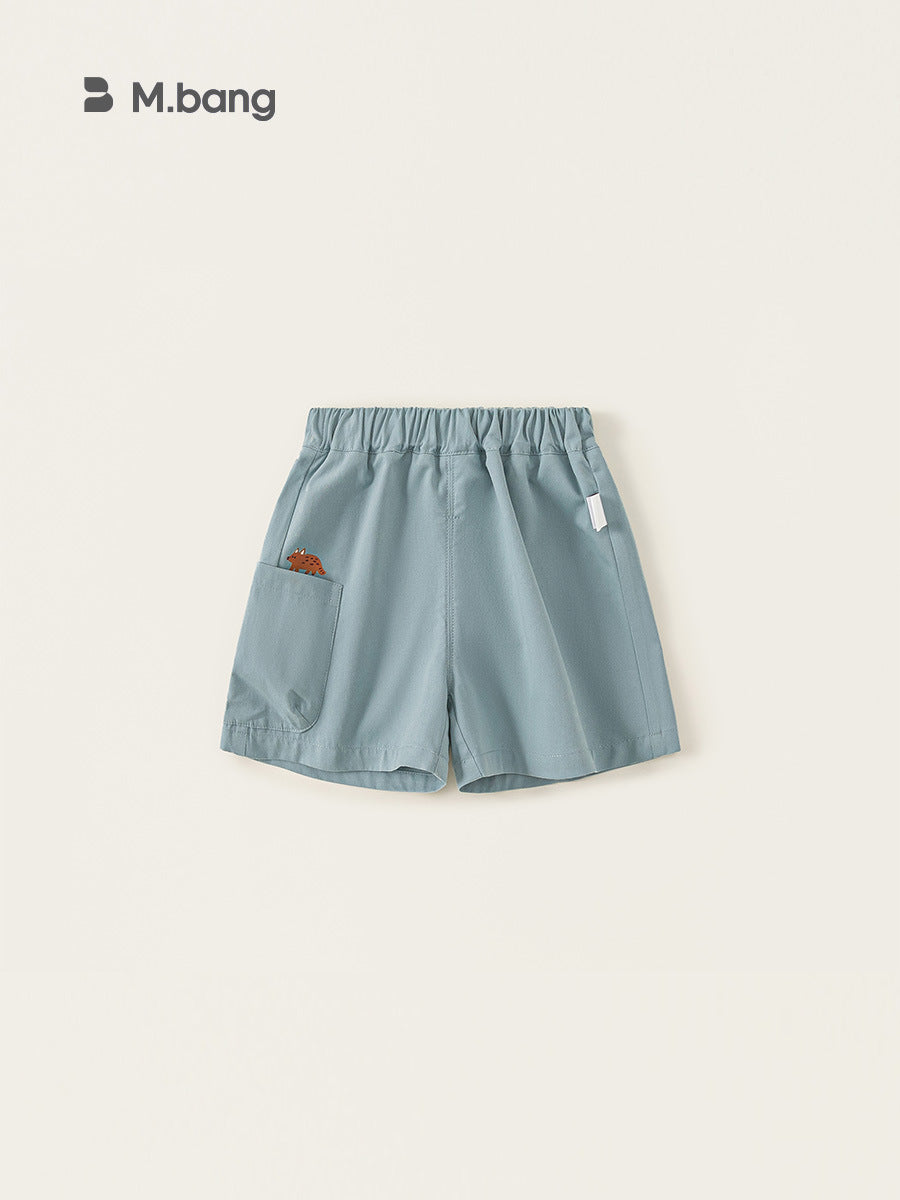 Children's Clothing Cartoon Printed Shorts Summer Thin Solid Color Children's Pants