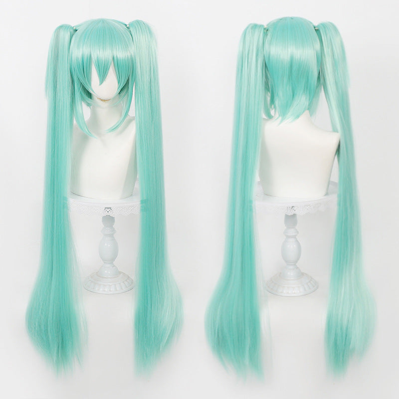 Attractive Beautiful Comfortable Snow Split Ponytail Cos Wig