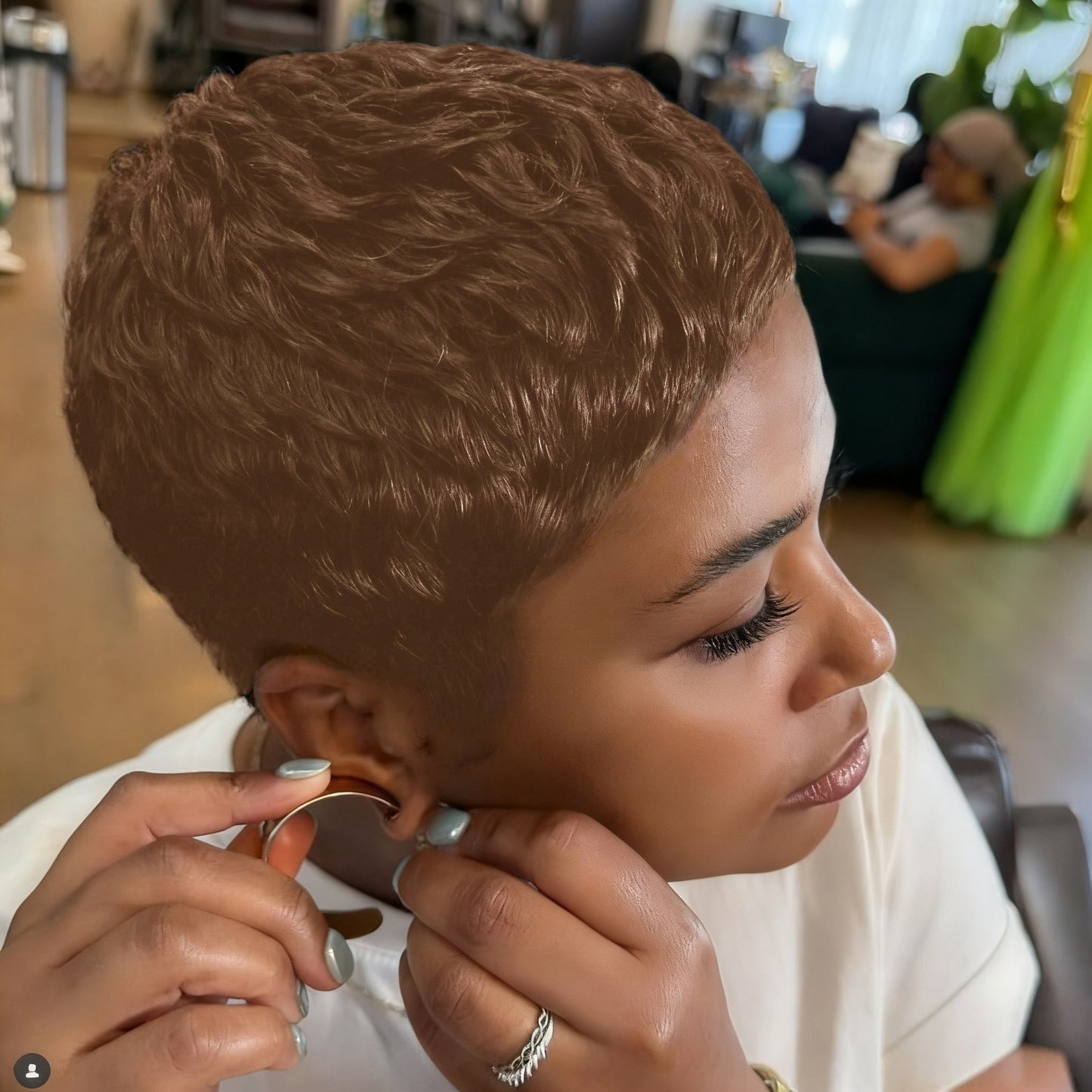 Casual New Comfortable Creative Human Set Real Hair Wig