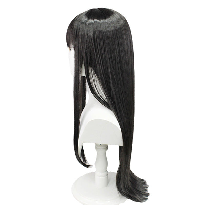 Art Magi Flame Fiber Anime Black Universal Long Cos Wig