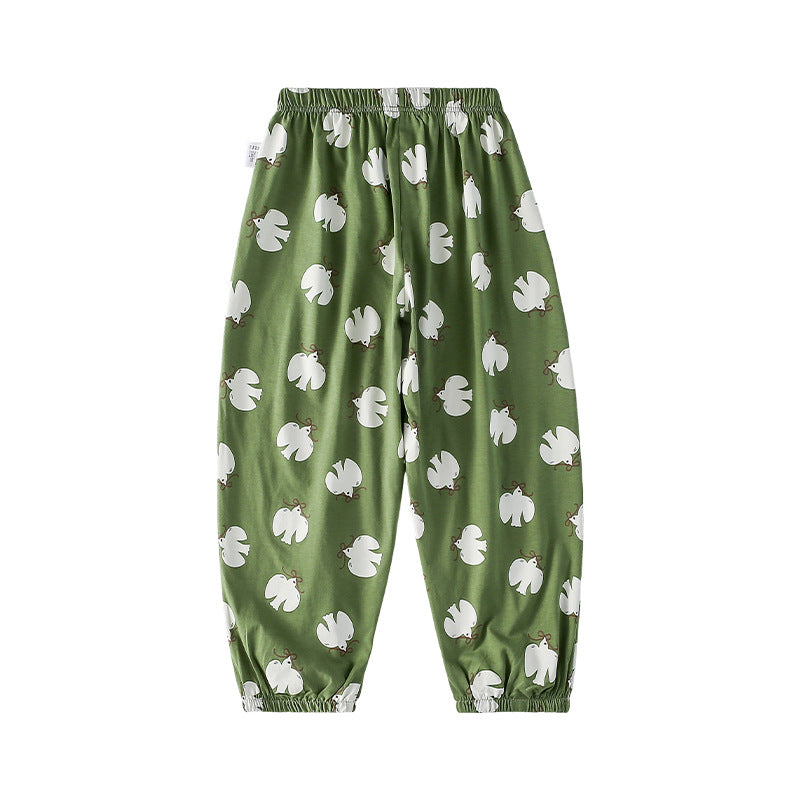 Children's Three Cotton Hall Clothing Summer Casual Children's Pants