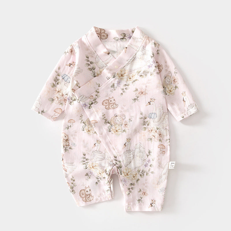 Jumpsuit Summer Romper Long Sleeve Bamboo Fiber Air Jumpsuit, Climbing Suit
