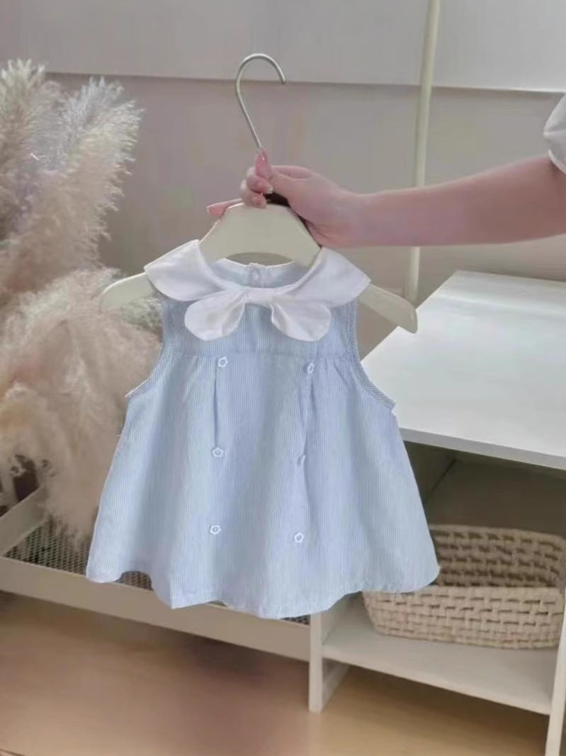 Clothes For Babies Thin Summer Clothing Bloomer With Skirt Jumpsuits Jumpsuit, Climbing Suit