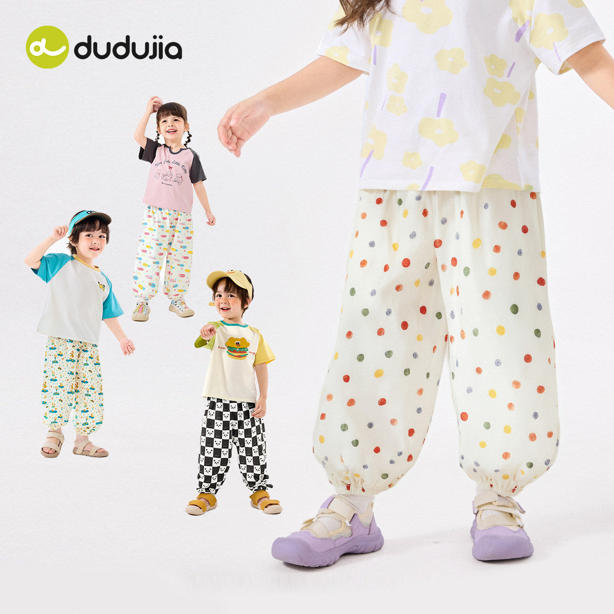 Children's Cotton Summer Trousers Wear Casual Children's Pants