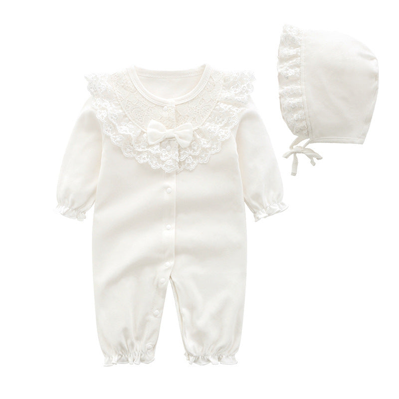 Children's Romper Long Sleeve Princess Rompers Banquet Jumpsuit, Climbing Suit