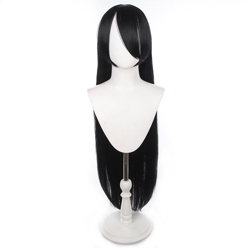 Universal Anime Long Straight Hair Mao Style Fiber Cos Wig